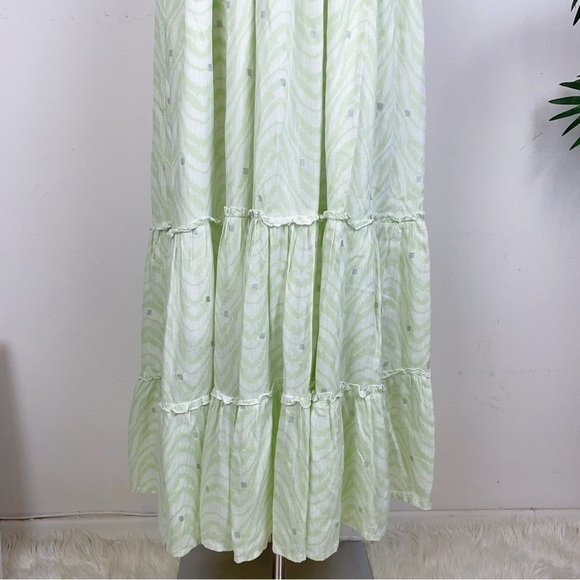 Lusana Rita Maxi Dress in Seawave Pump Friendly NWT Women Dress Size XS & S - Picture 4 of 7